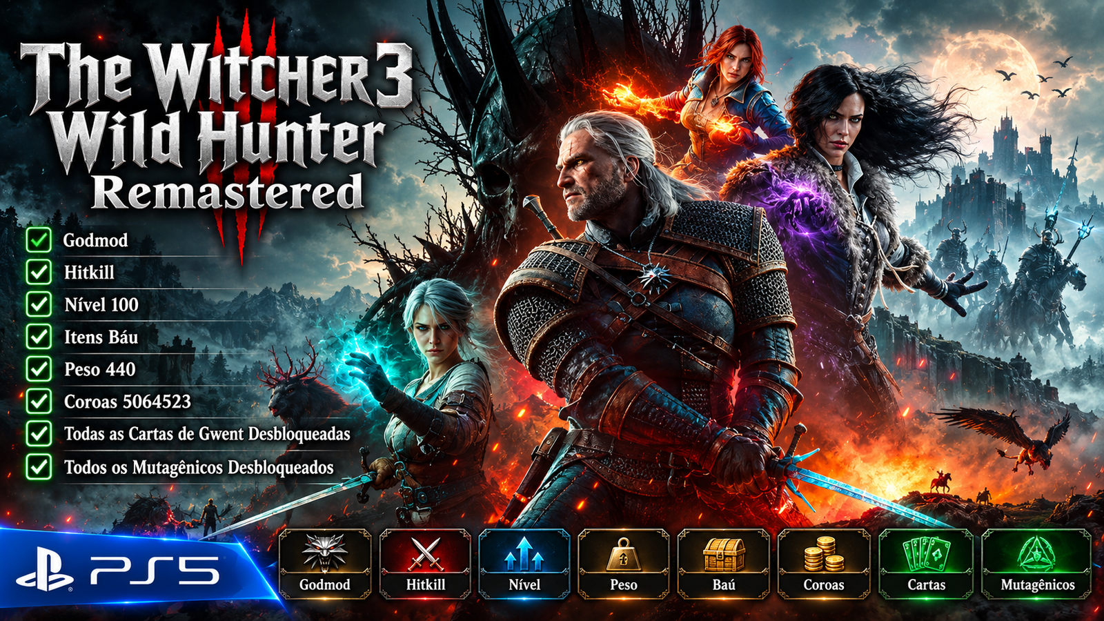 The Witcher 3 Wild Hunter Remastered