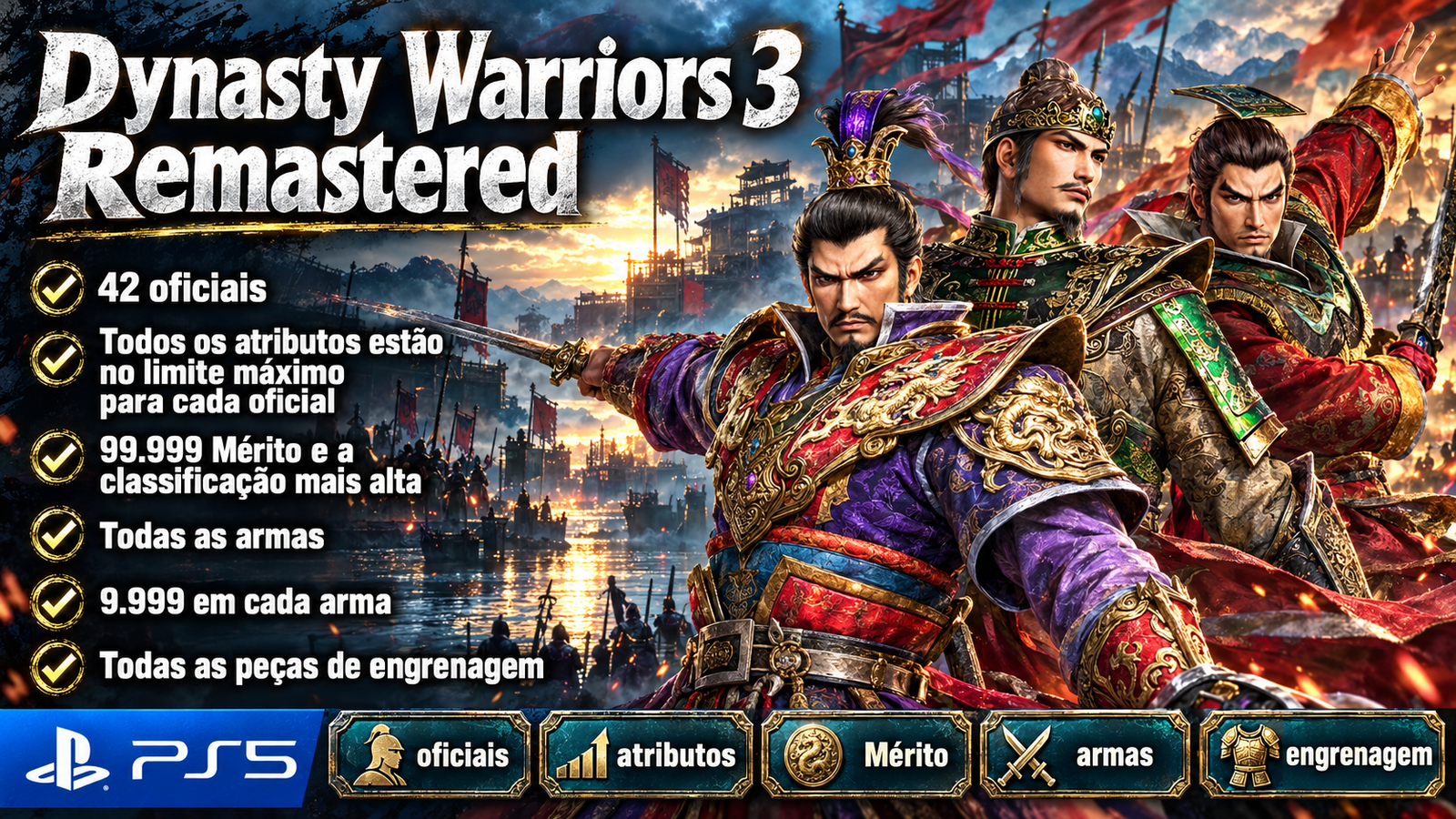 Dynasty Warriors 3 remastered